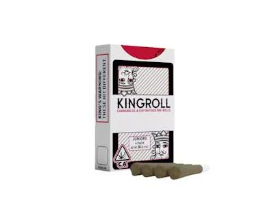 Photograph of product: King Roll - Grandi Guava w/ Grapefruit Romulan - 0.75g - 4pk Infused Prerolls - 