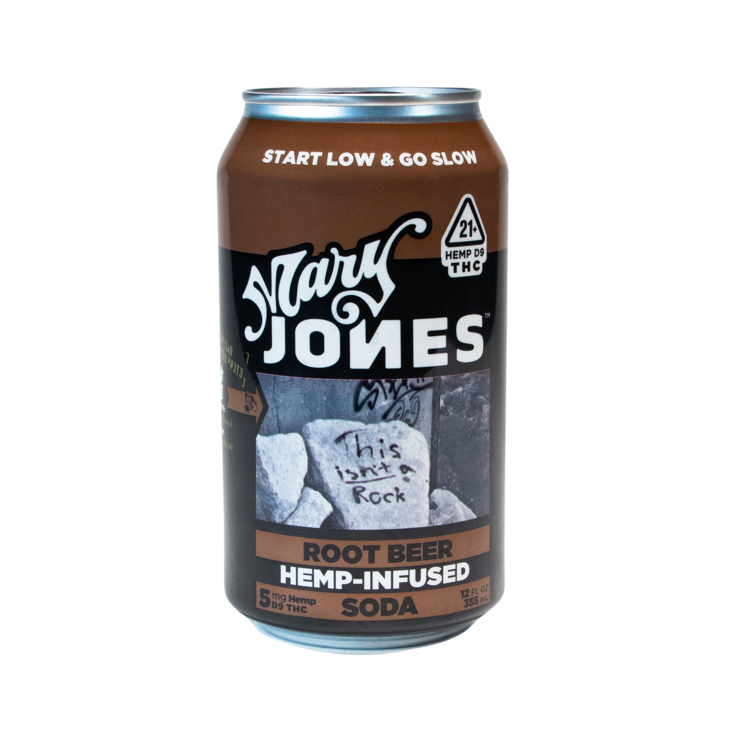 Photograph of product: Mary Jones | Root Beer | 100mg | Oui'd Infused Soda