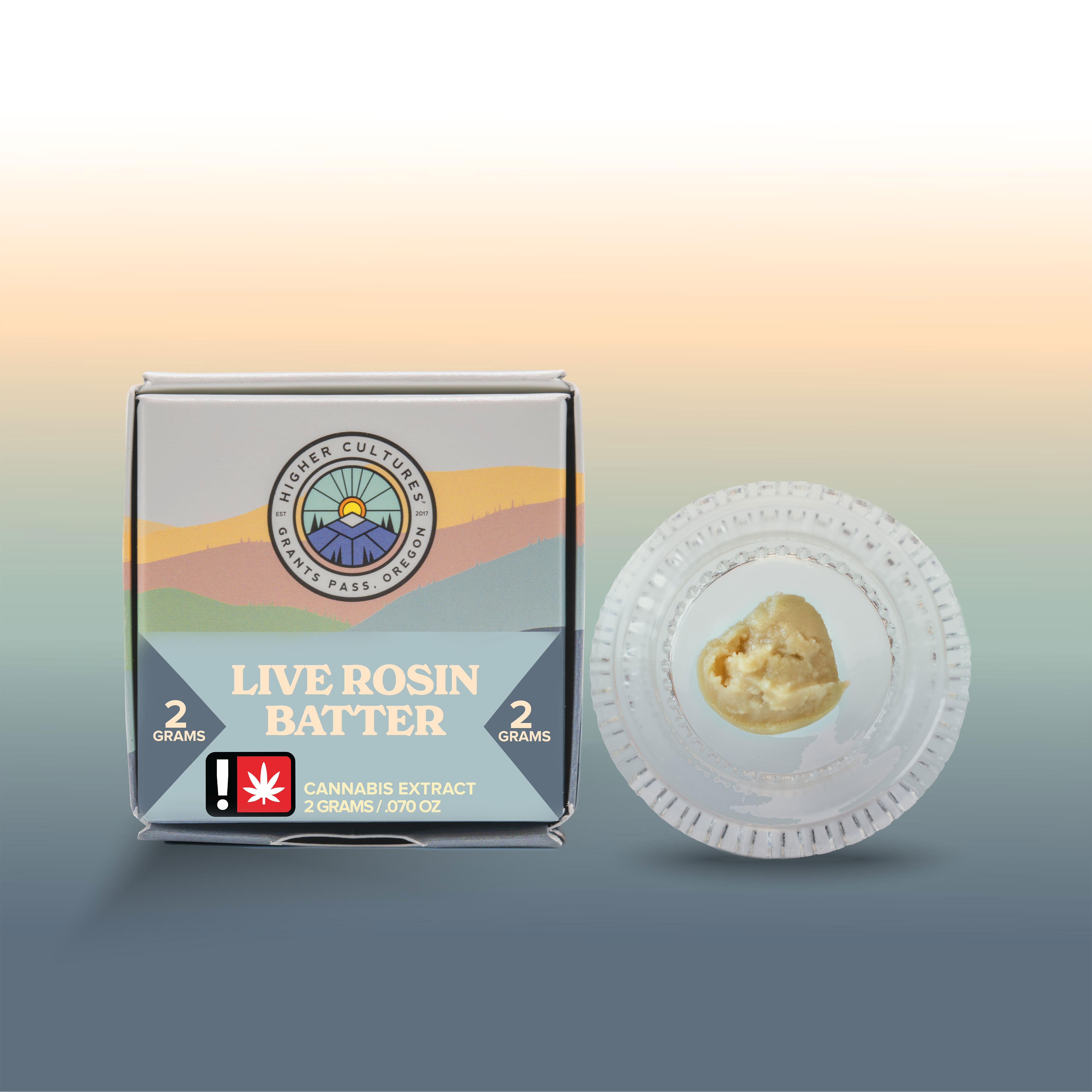 Photograph of product: Higher Cultures - Ice Cream Popz Live Rosin Bucket (H)