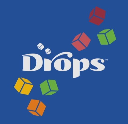 Photograph of product: Drops CBD 20pk Gummy]1:1:1:1 Cranberry