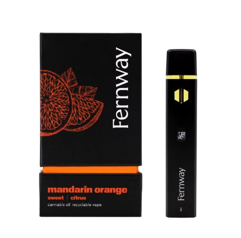 Photograph of product: Fernway - Disposable Vape - Traveler - Mandarin Orange (S)