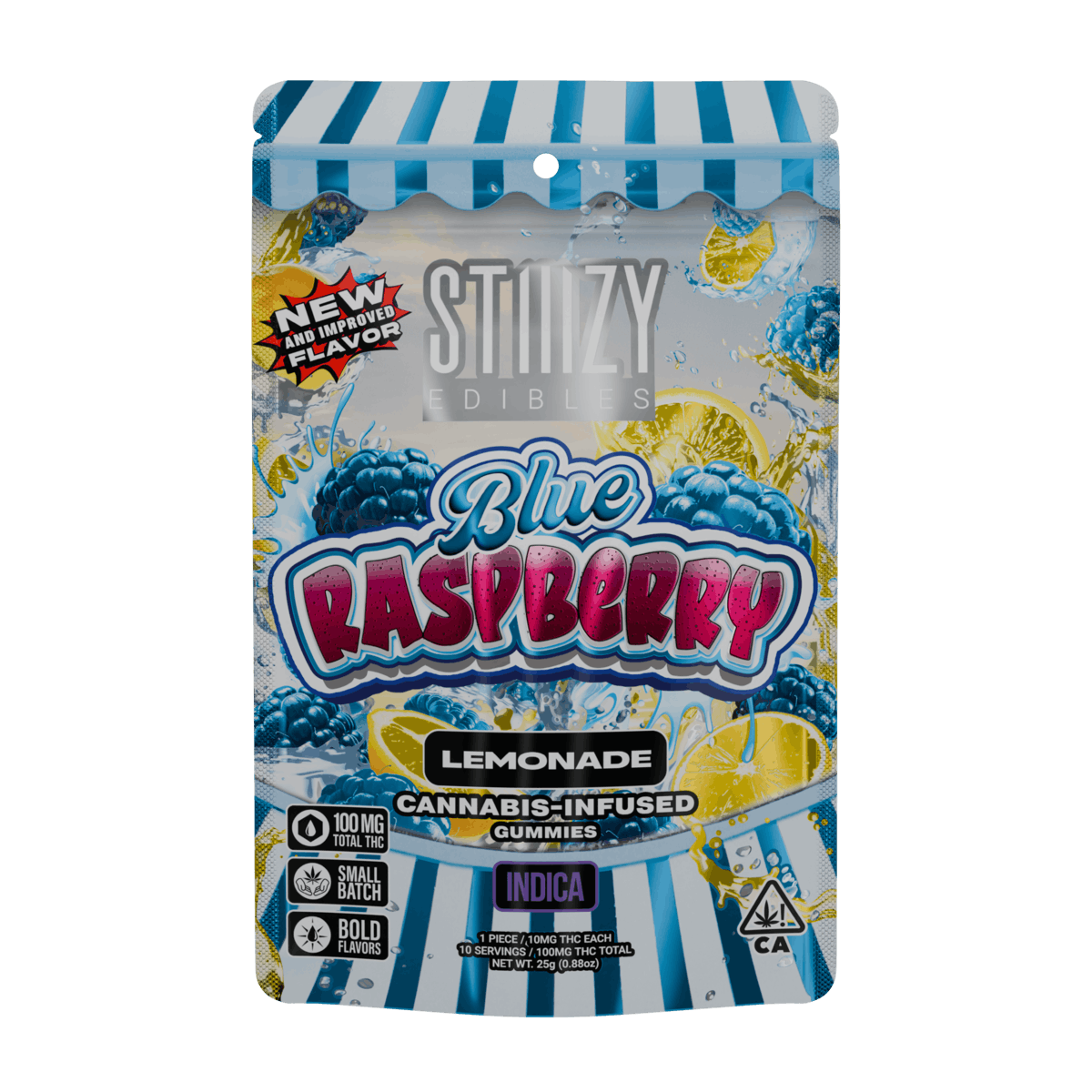 Photograph of product: Stiiizy Gummies Blue Raspberry Lemonade