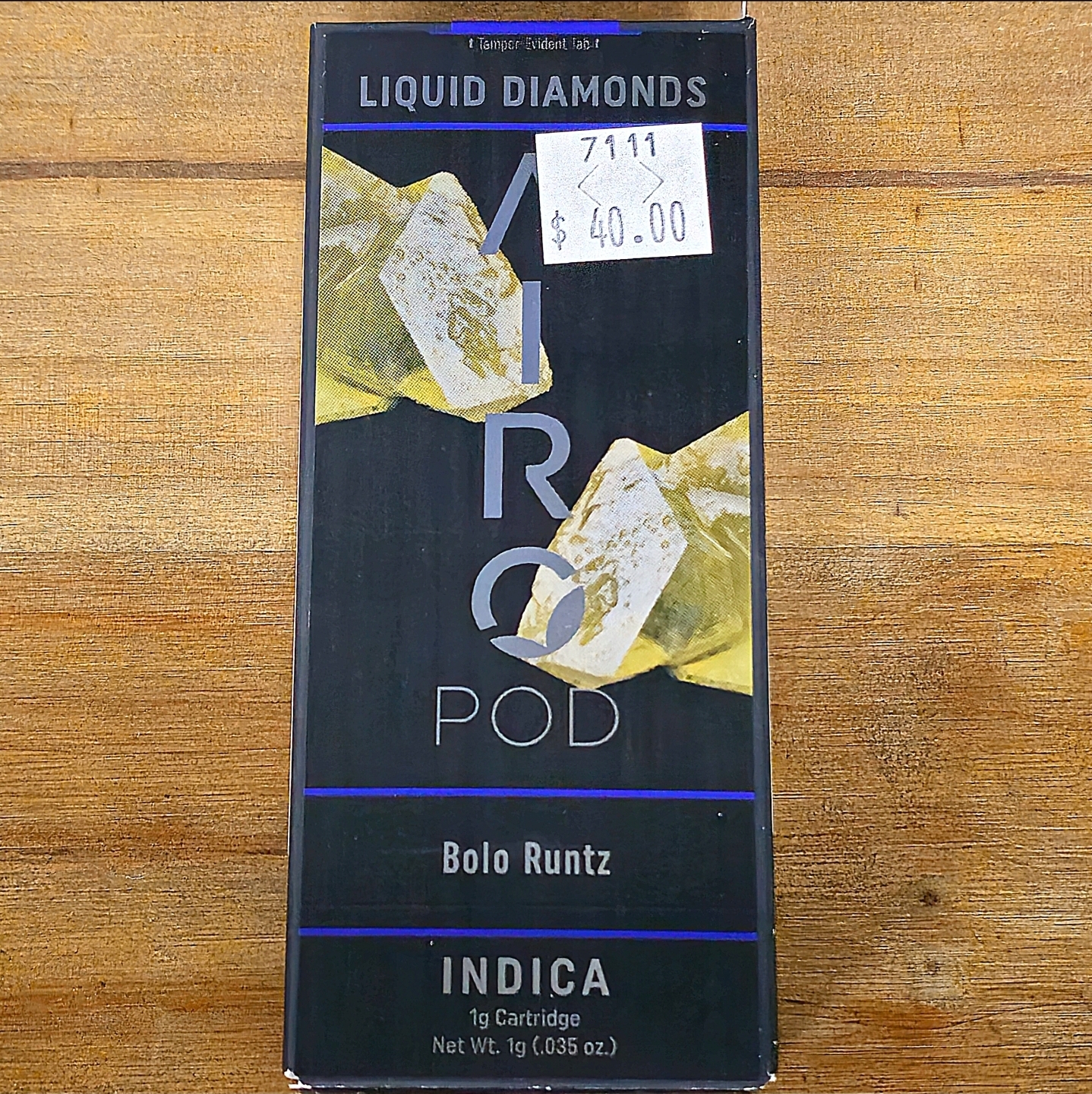 Photograph of product: Airo Pod | Bolo Runtz Liquid Diamond 7111
