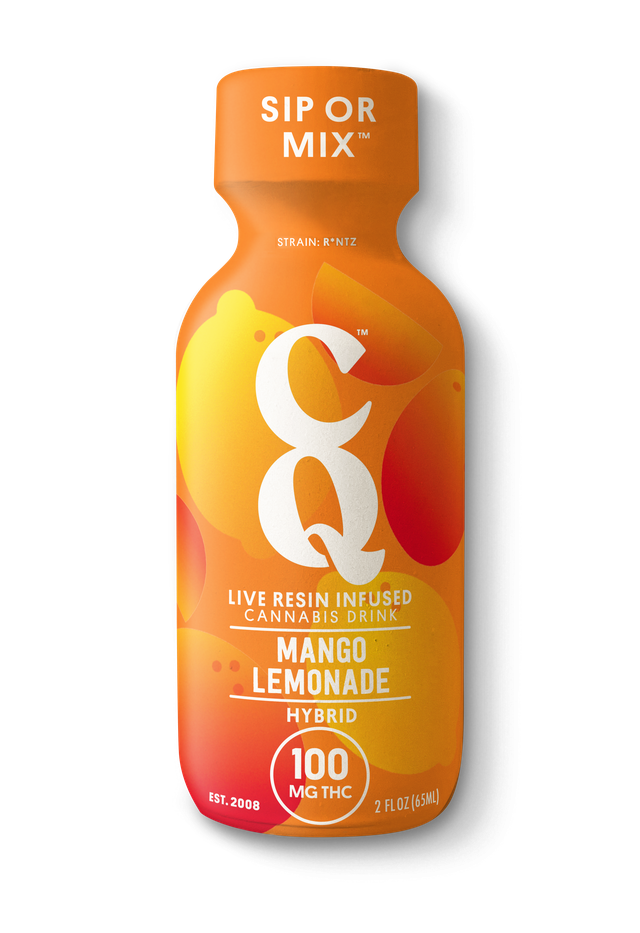 Photograph of product: Live Resin Mango Lemonade x R*ntz Shot 100mg