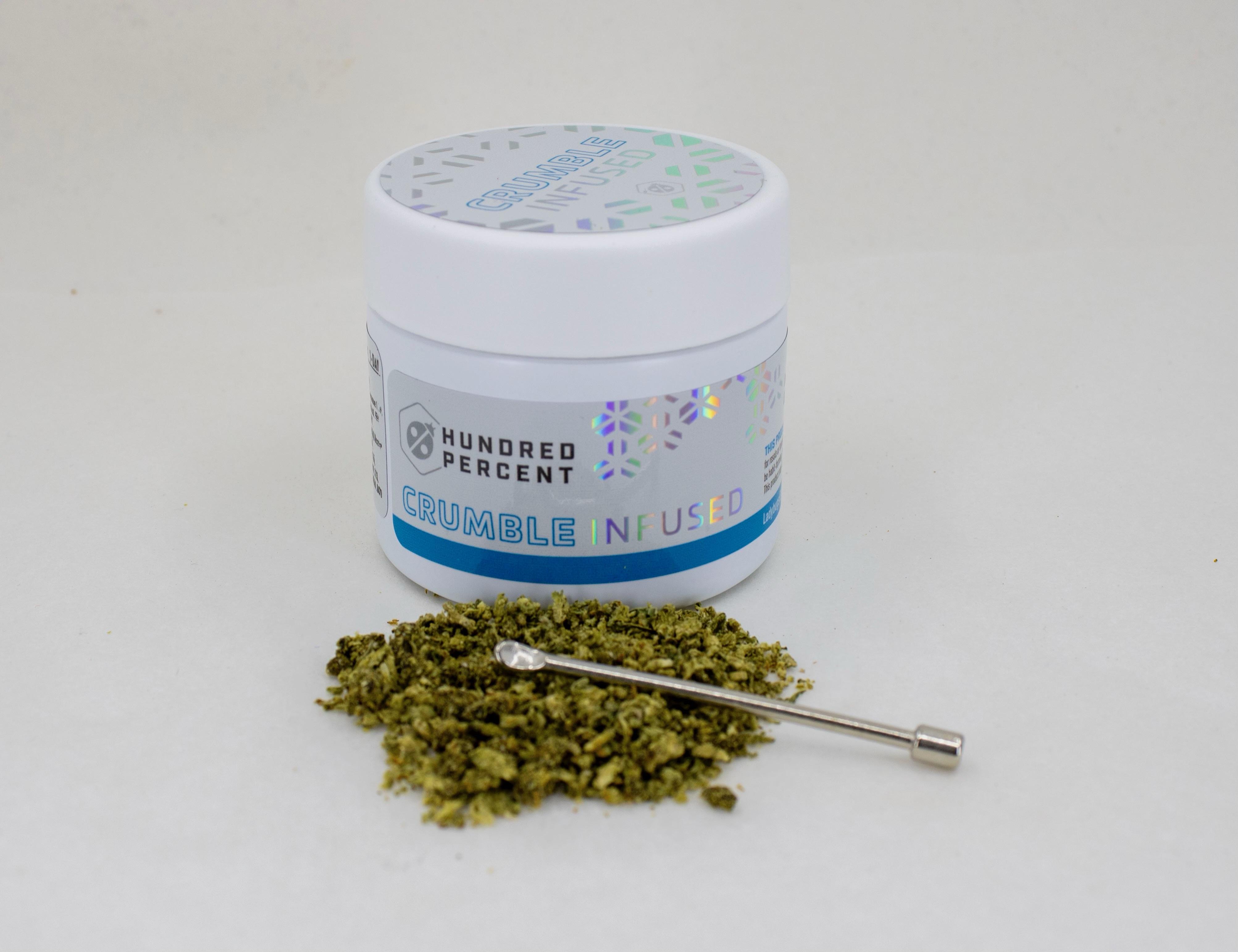 Photograph of product: Crushed Berries Crumble Infused Sour Tangie | Infused Flower | [] - 1.92g