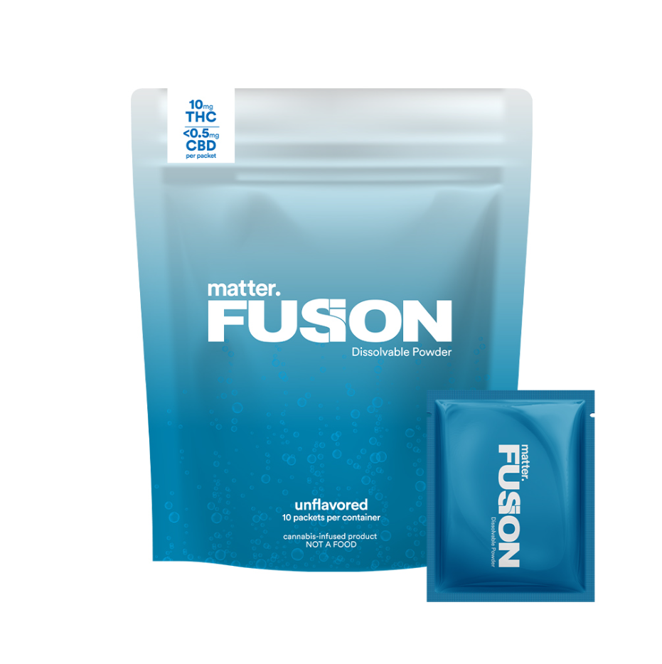 Photograph of product: Fusion Powder 9.5mg x 10ct