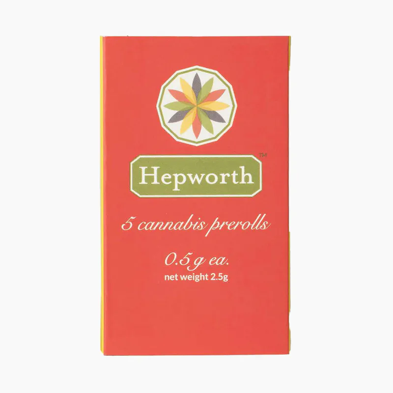 Photograph of product: Hepworth | Red Velvet x Lemon Cherry Gelato | 5pk | 2.5g