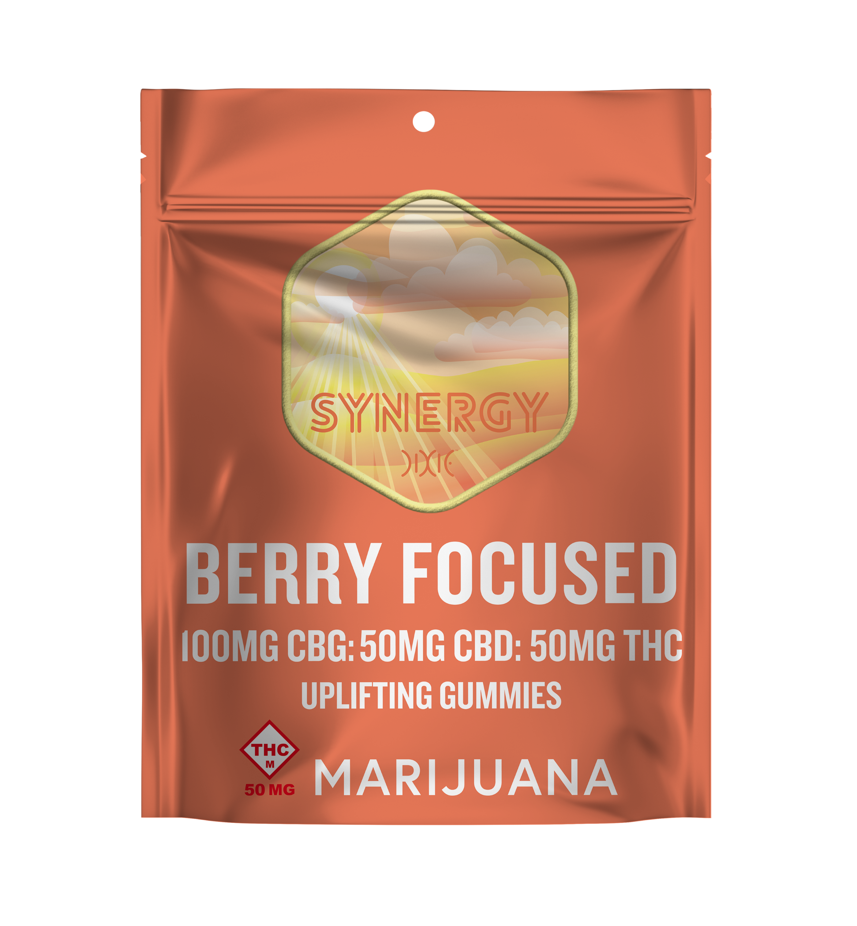 Photograph of Product: Berry Focused Synergy Gummies (50mg)