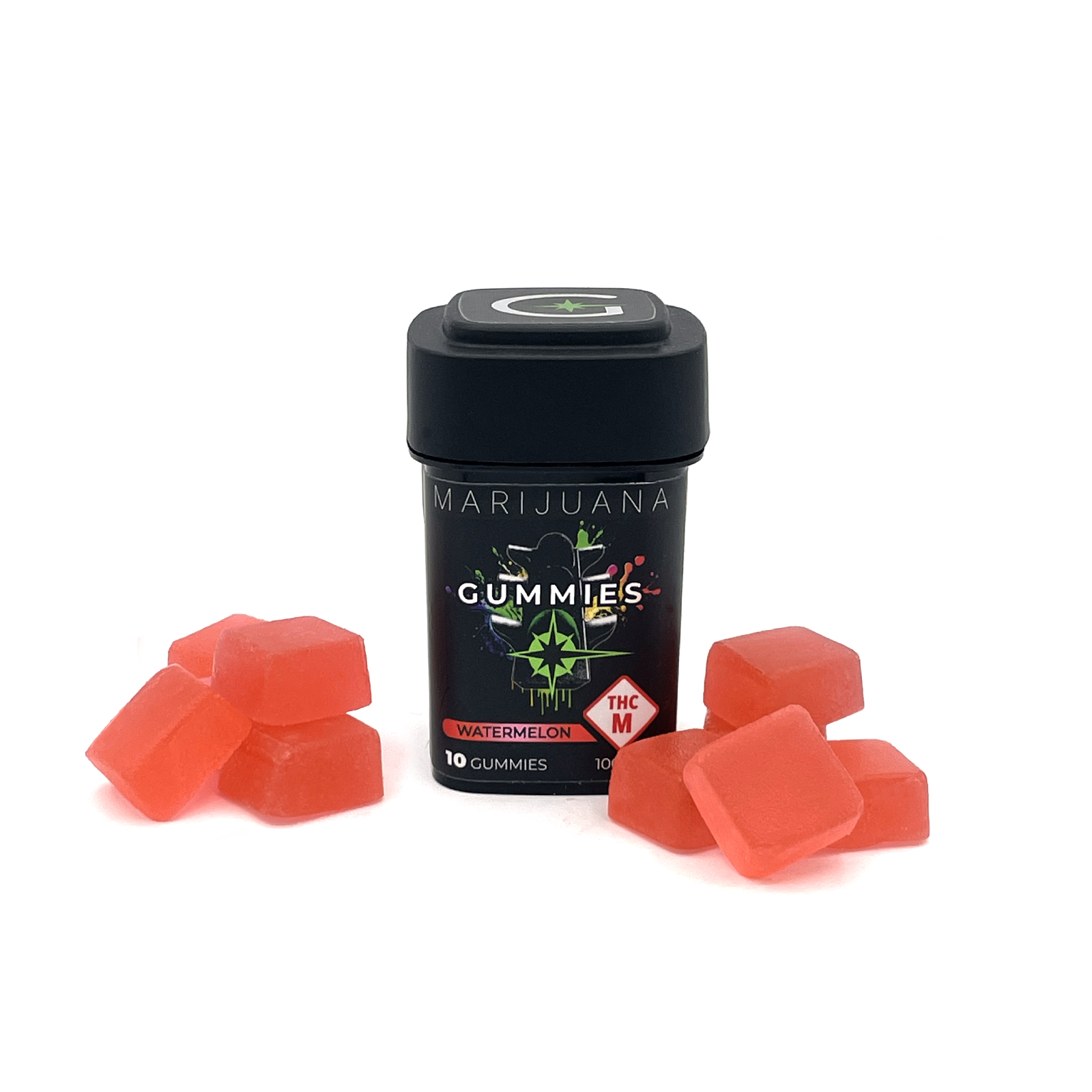 Photograph of product: Watermelon Gummies (100mg)
