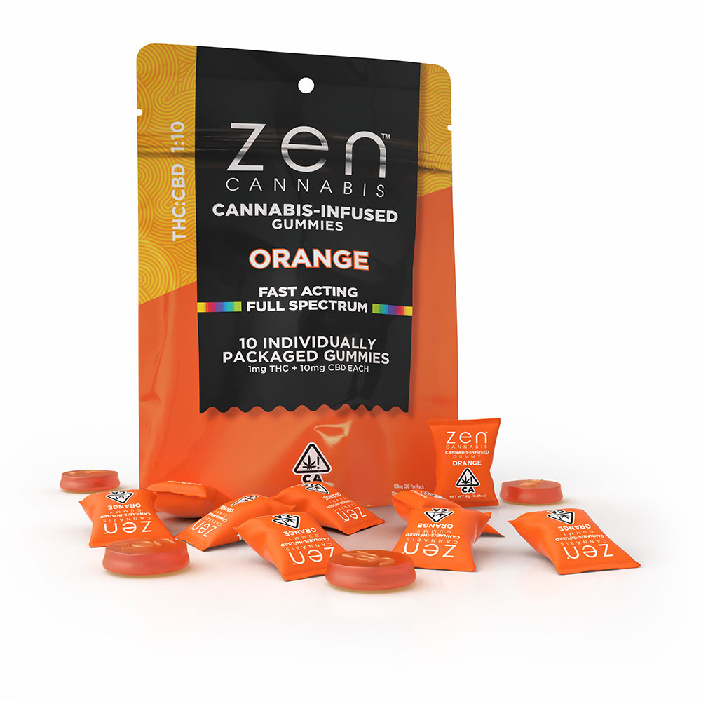Photograph of product: ZEN | Orange 10:1 CBD:TH-oui | Full Spectrum