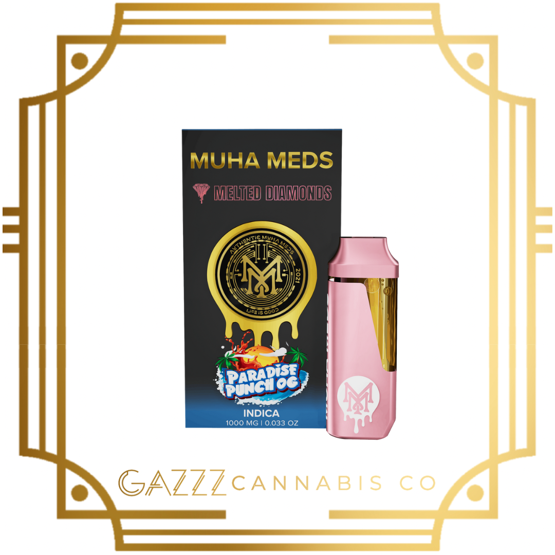 Photograph of product: AIO Disposable - Muha Meds | Melted Diamonds - Paradise Punch OG