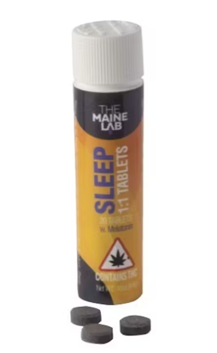 Photograph of product: Sleep Tablets (5mg TH-oui/10mg CBN)
