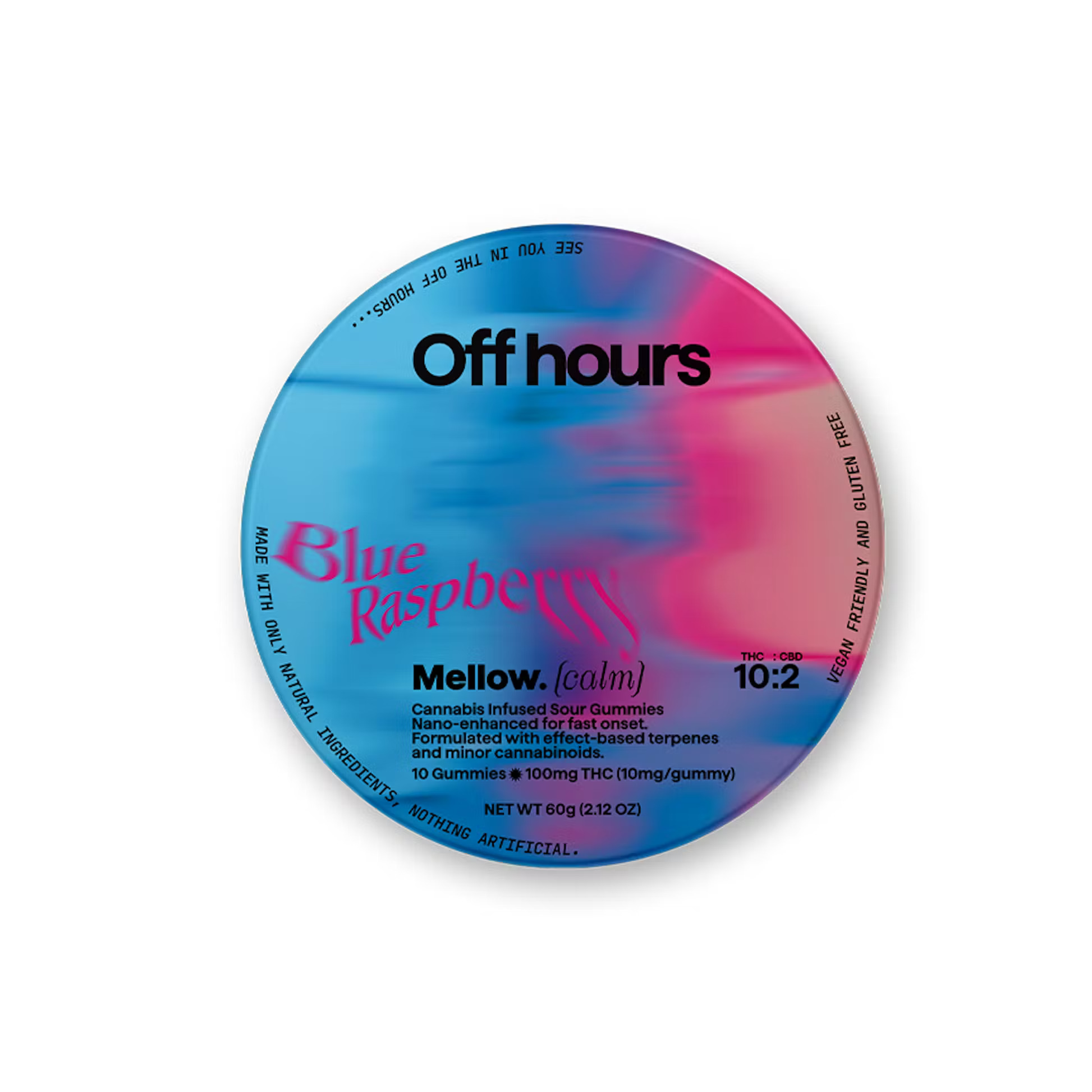 Photograph of Product: Mellow | 10ct. Gummies | Off Hours