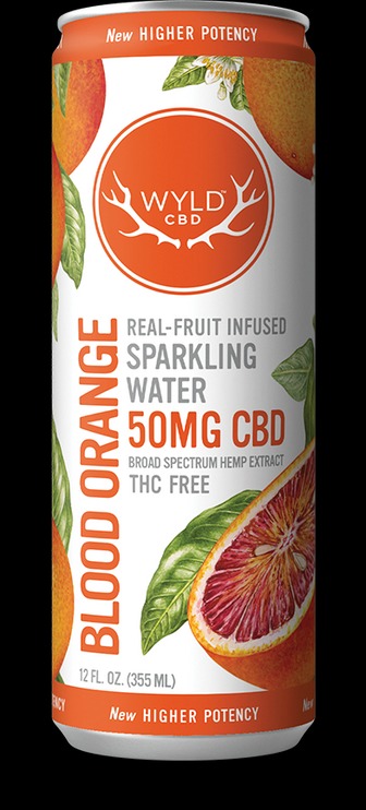 Photograph of product: Seltzer | Blood Orange | CBD