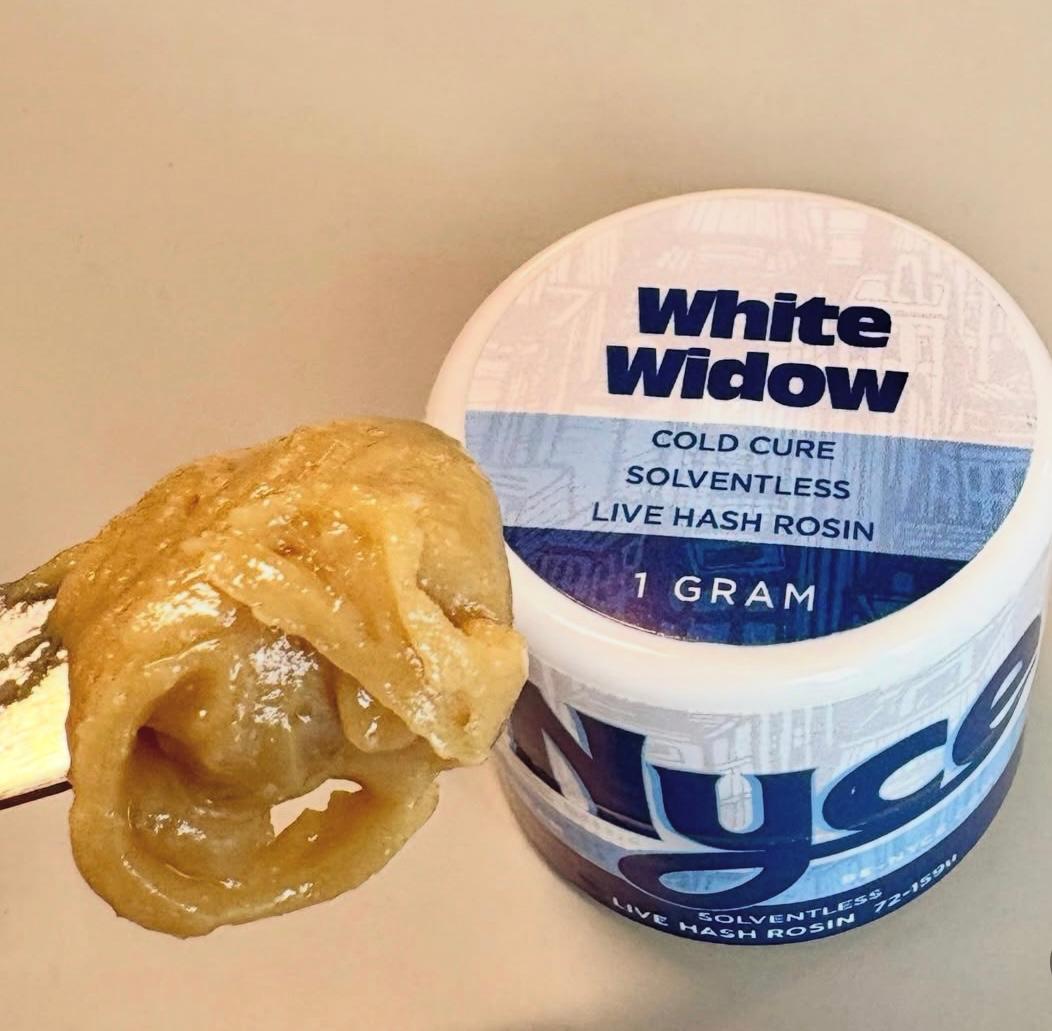 Photograph of product: Nyce - Rosin Jar - White Widow - 1g