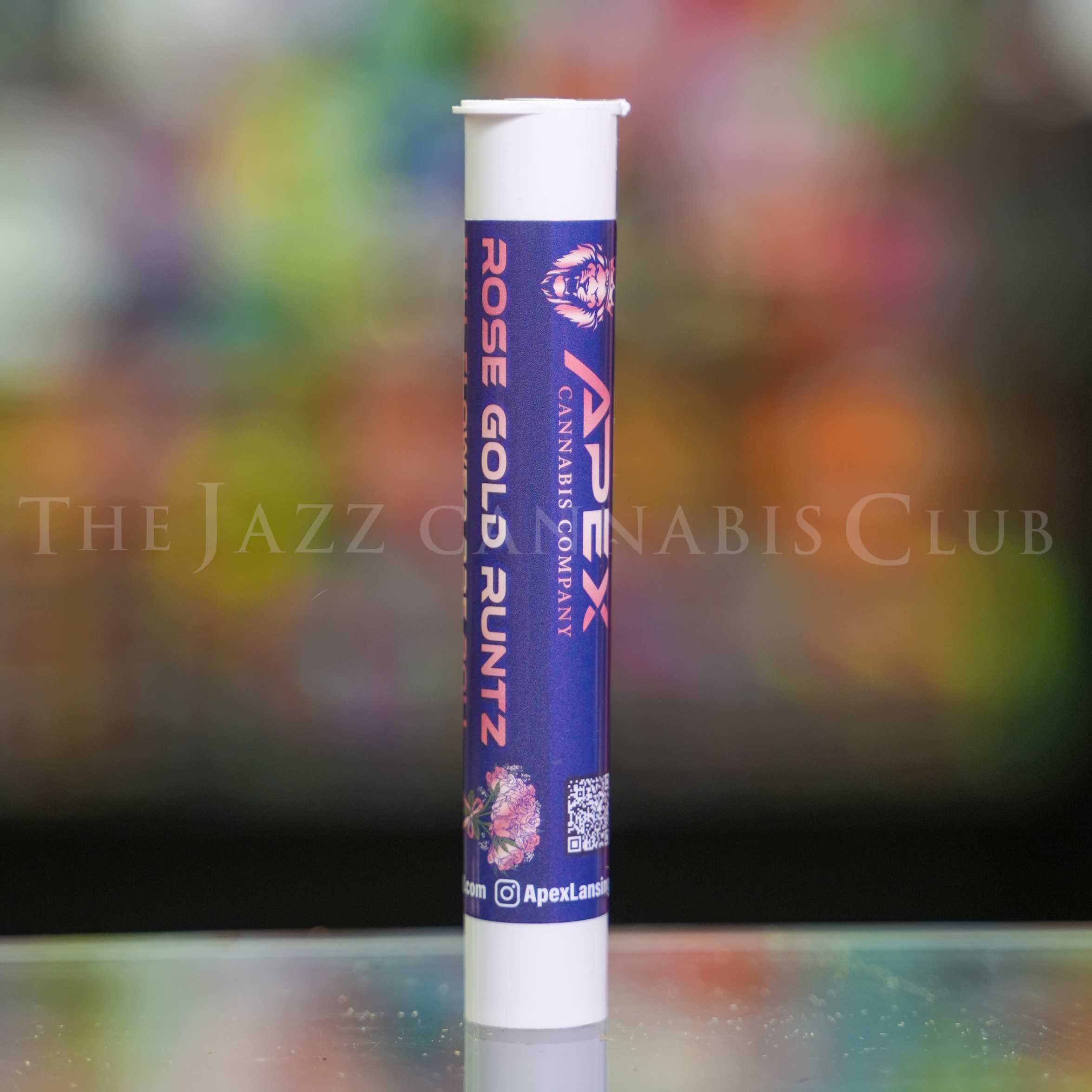 Photograph of product: Apex - Rose Gold Runtz - Full Flower Pre Roll
