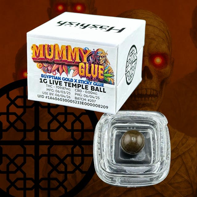 Photograph of product: Mummy Glue | 1g Temple Ball - 