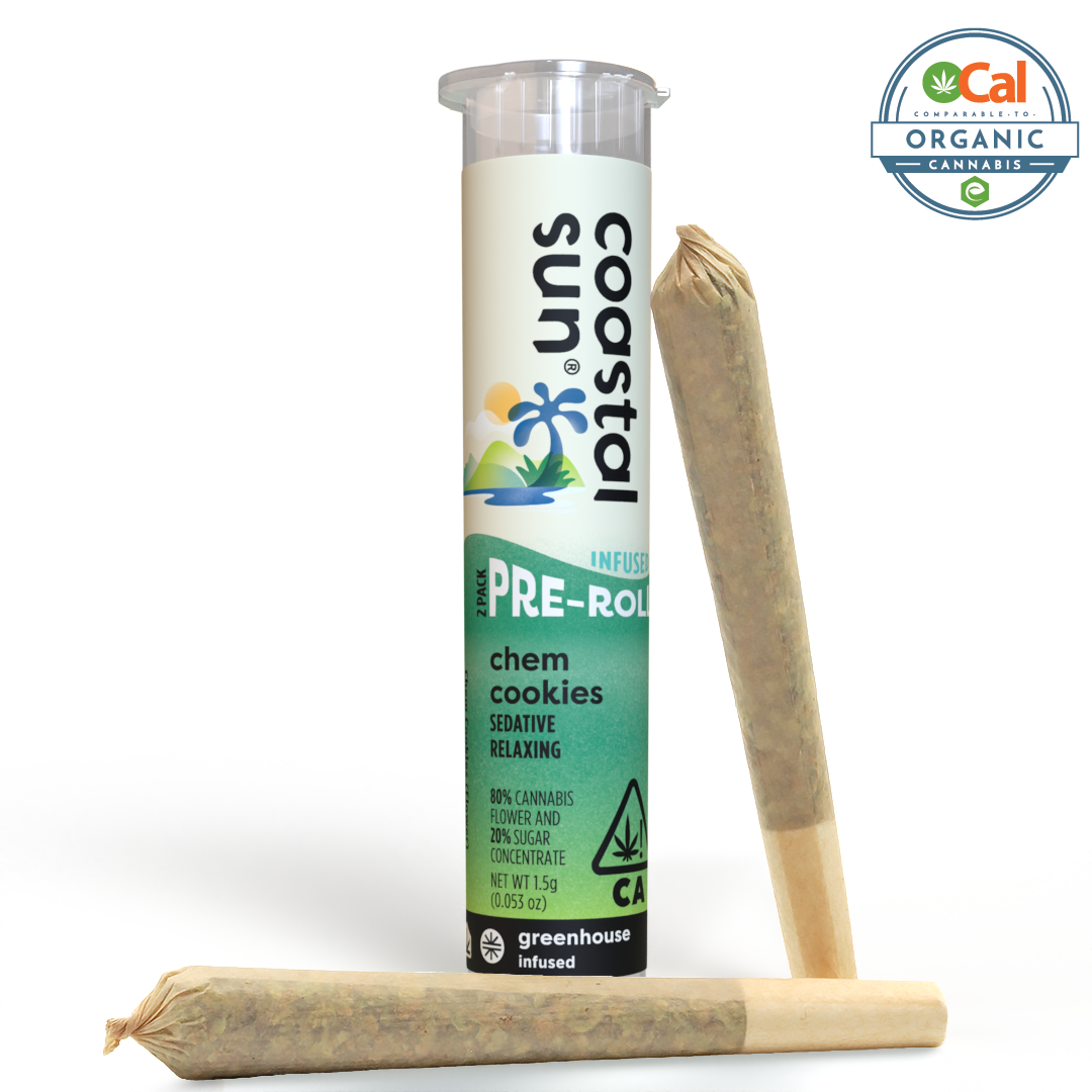 Photograph of product: Chem Cookies Infused Pre-Roll 2pk 1.5g