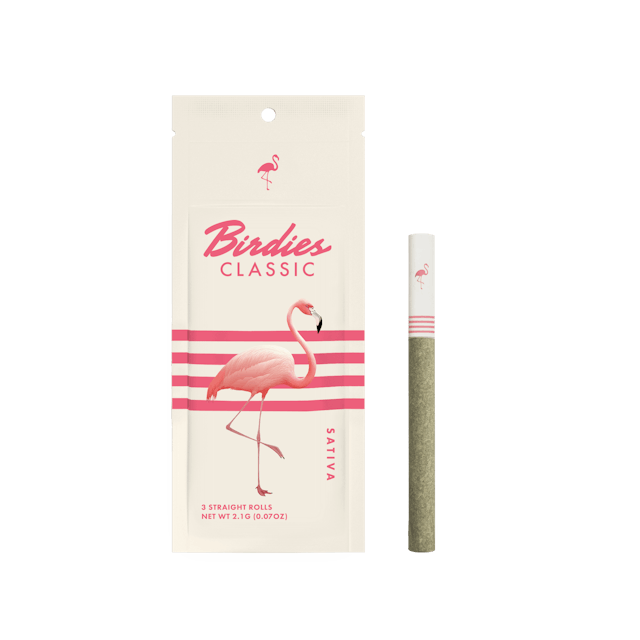 Photograph of product: Classic Oui'd | 2.1G | .7g x 3 Preroll Pack - 