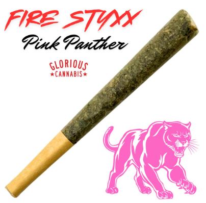 Photograph of product: Simpler Daze Fire Styxx Pink Panther 1g Infused Pre-Roll