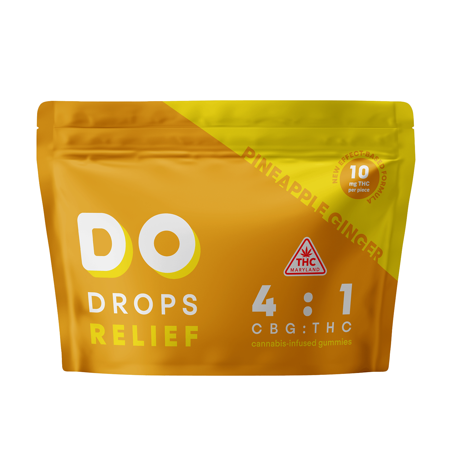 Photograph of product: DO Drops (400mg CBG:100mg TH-oui) Pineapple Ginger 4:1