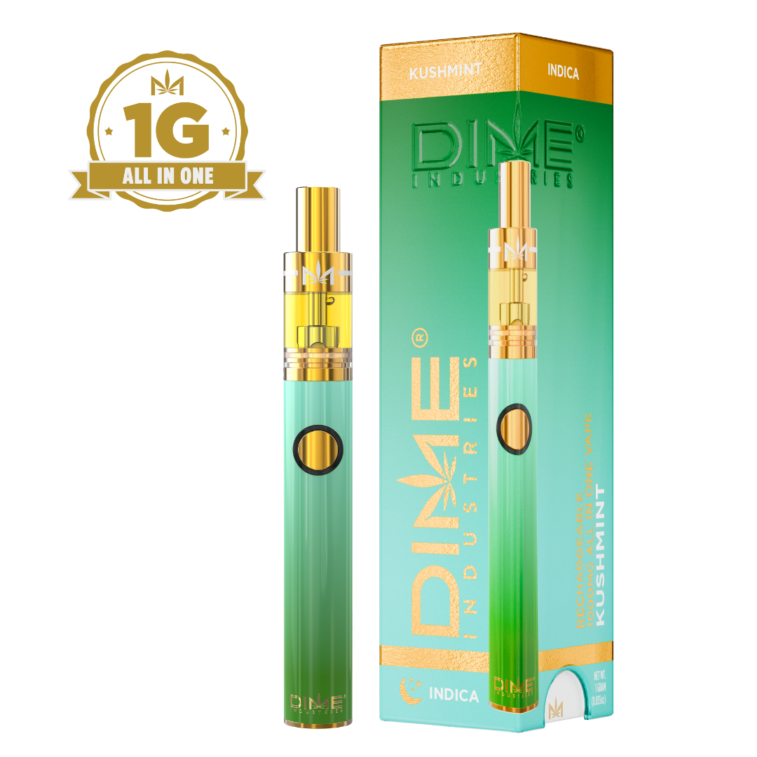 Photograph of product: Dime Live Resin AIO | Kushmints