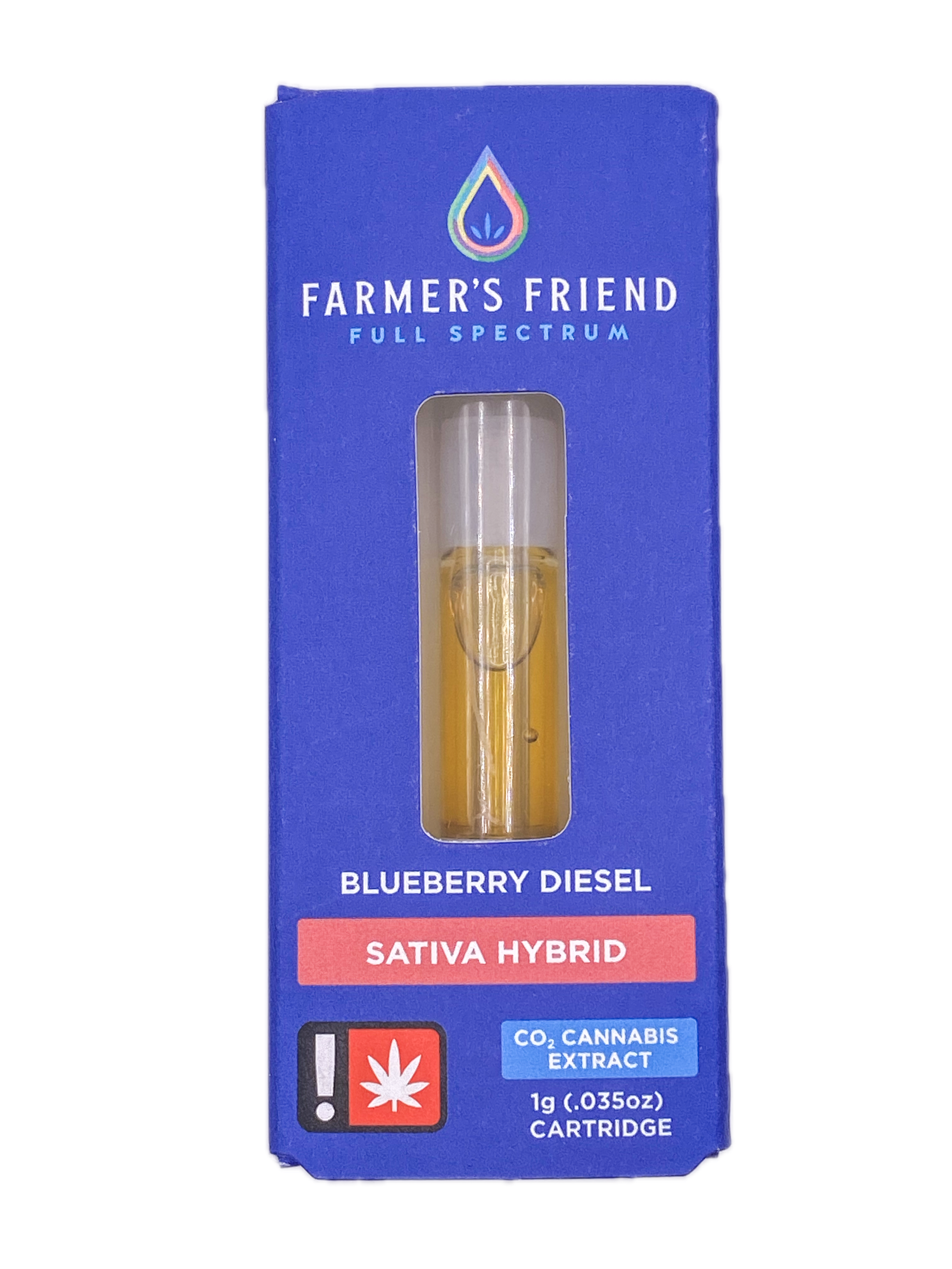 Photograph of product: FARMER'S FRIEND - VAPE - 1G - Oui'd - BLUEBERRY DIESEL