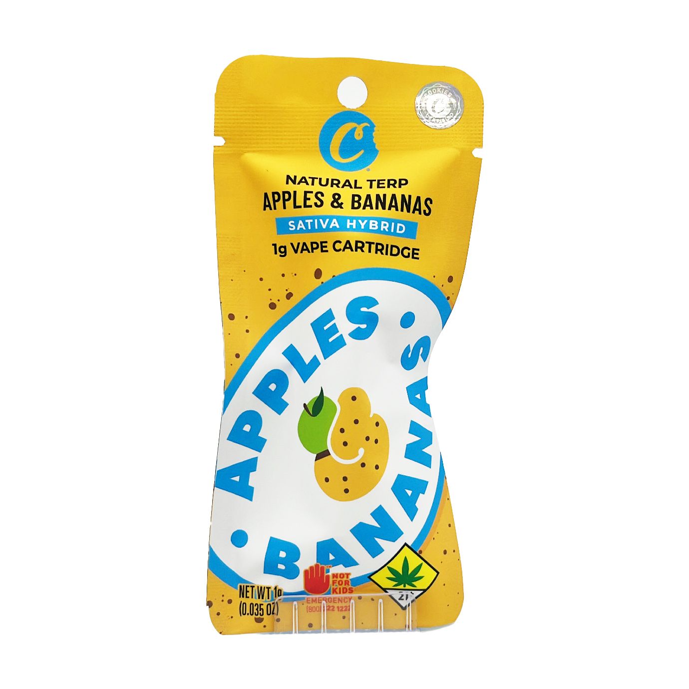 Photograph of product: Apples & Bananas Cartridge | 1g