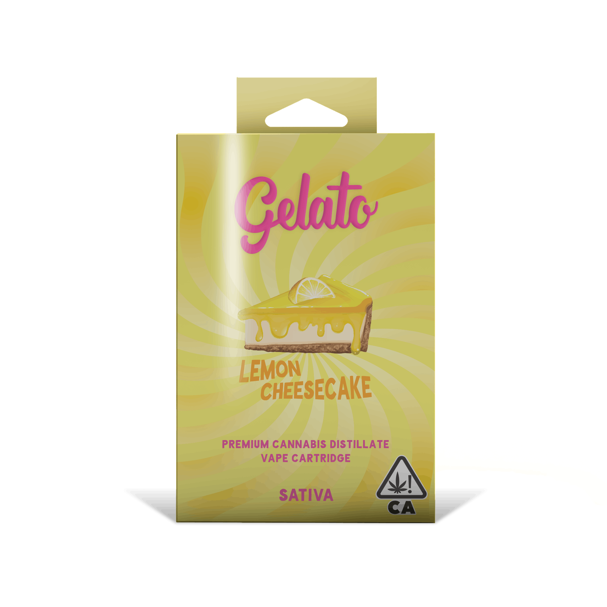 Photograph of product: Gelato - Cartridge - Lemon Cheesecake