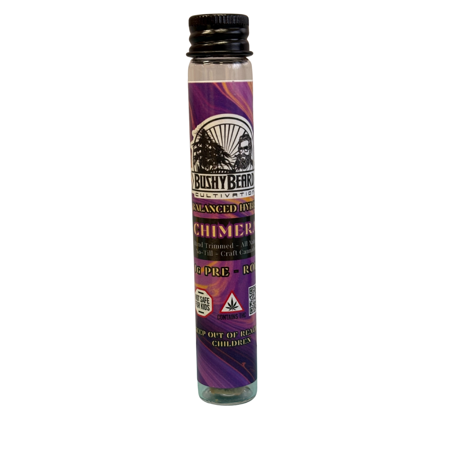 Photograph of product: Chimera I 1g Pre-roll I Bushy Beard