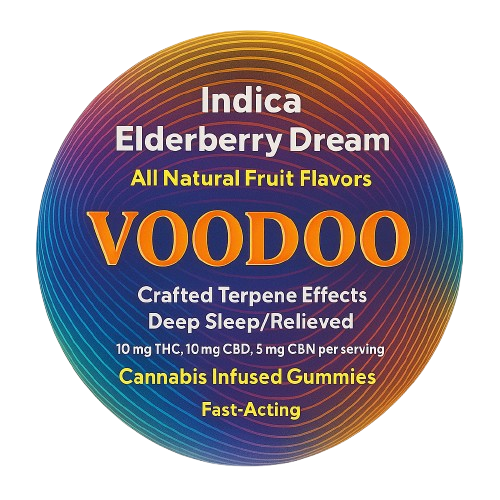 Photograph of product: Elderberry Dream | 200mg 2:2:1 CBN 200mg Gummies