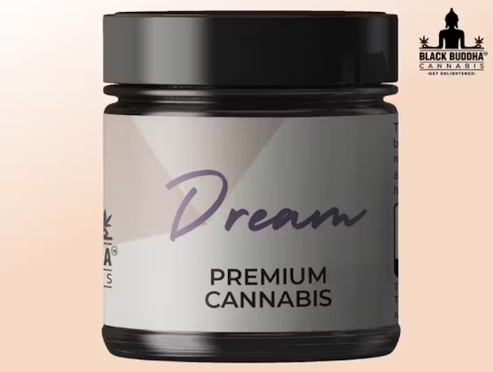 Photograph of product: Black Buddha 3.5g- Dream Buster Barz