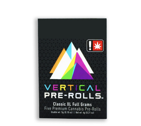 Photograph of product: Arise Oui'd - Peanut Butter Breath - 5pk (1g) Pre-Rolls