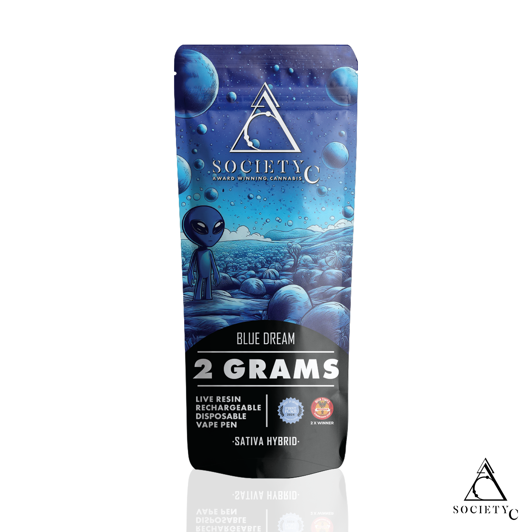 Photograph of product: Blue Dream | 2G Live Resin Disposable