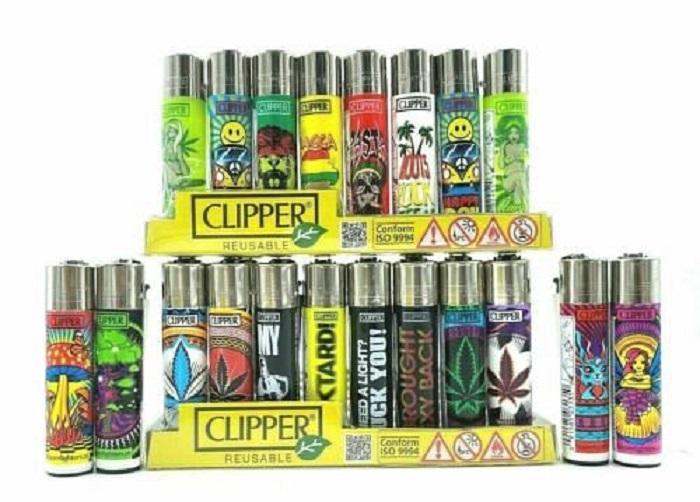 Photograph of product: Accessory | Butane Products | - LB | Clipper Lighter | Assorted Colors