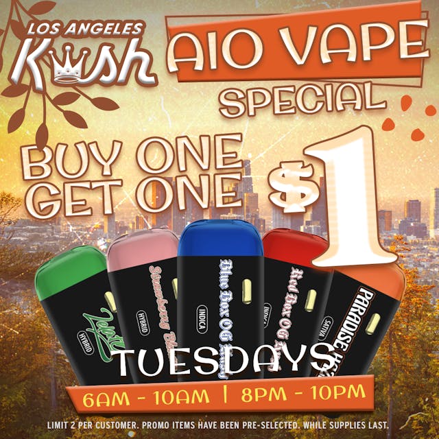 Photograph of product: TUESDAYS LAK AIO BOGO - 