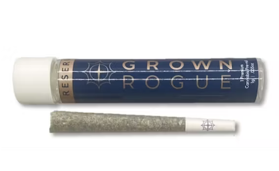 Photograph of product: Grown Rogue Reserve Pre-Roll 1pk/1g- Cap Junky