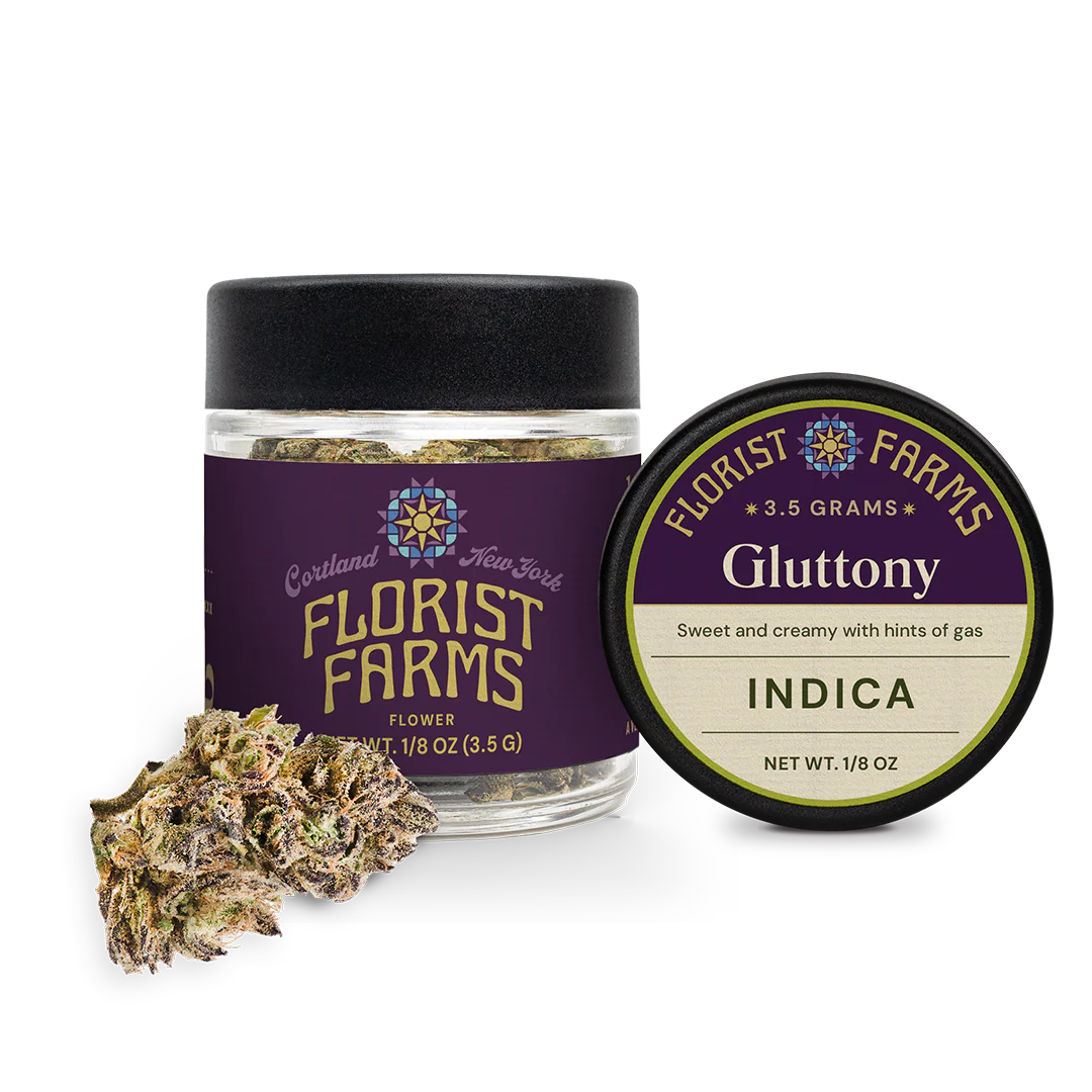 Photograph of product: Florist Farms | Gluttony | Flower - 3.5g