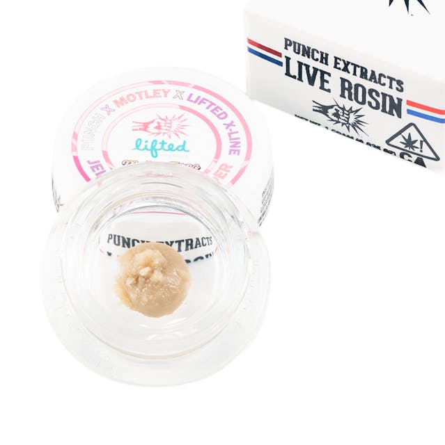 Photograph of product: Jelly Oreoz Live Rosin Badder Tier 4 1g - 