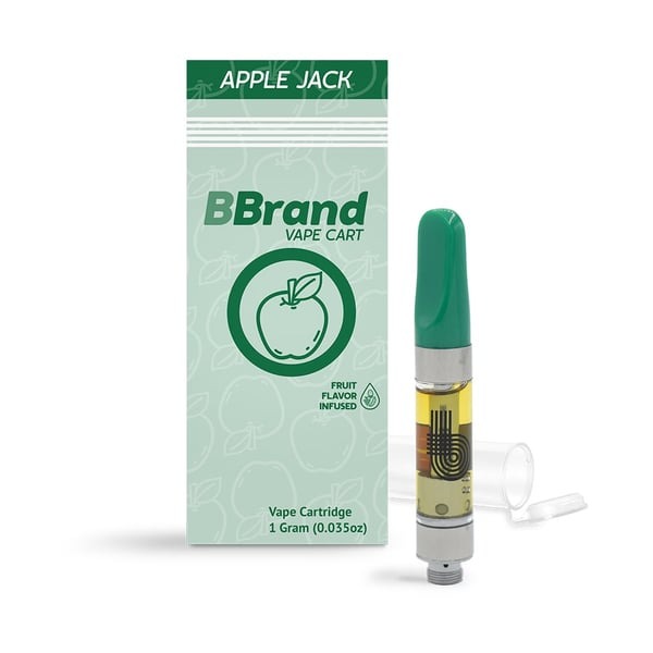 Photograph of product: Apple Jack BBrand Flavored Cartridge | 1g
