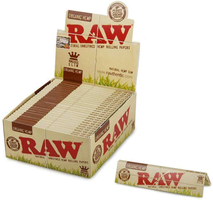 Photograph of product: King Size Organic Raw