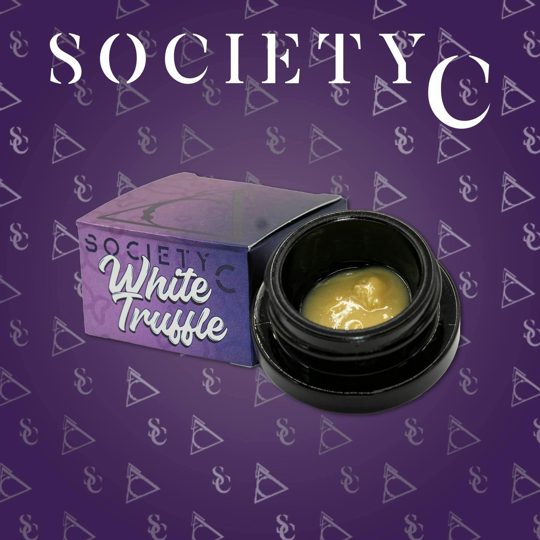 Photograph of product: Society C | 1g Live au chocolat Rosin | White Truffle (Hybrid-I)