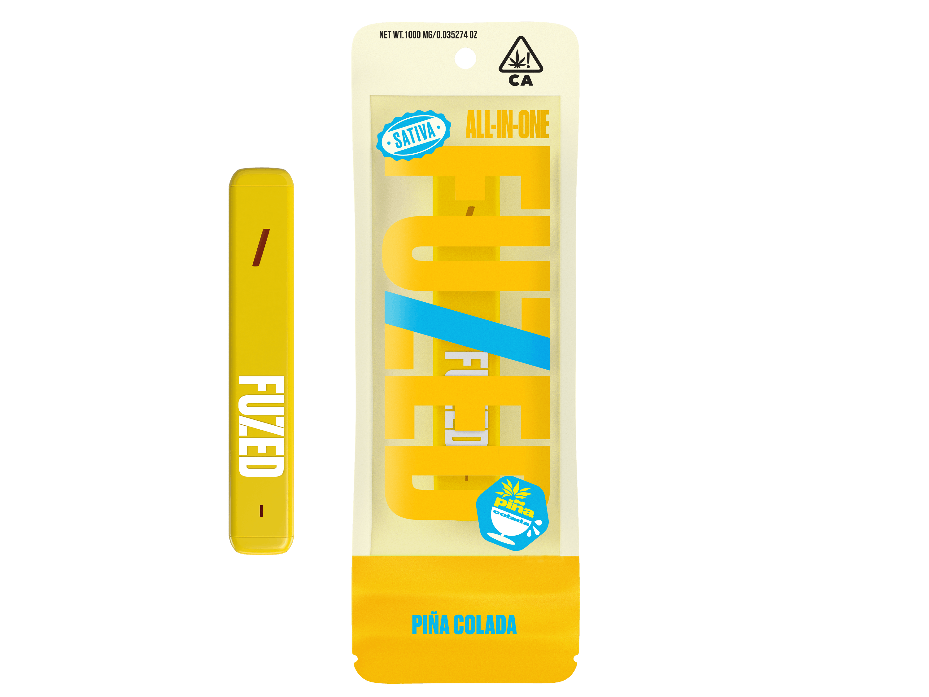 Photograph of product: 1.0G | PINA COLADA | Oui'd