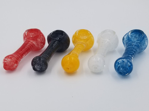 Photograph of product: Luvbuds | 3.5" Swirly Glass | Pipe