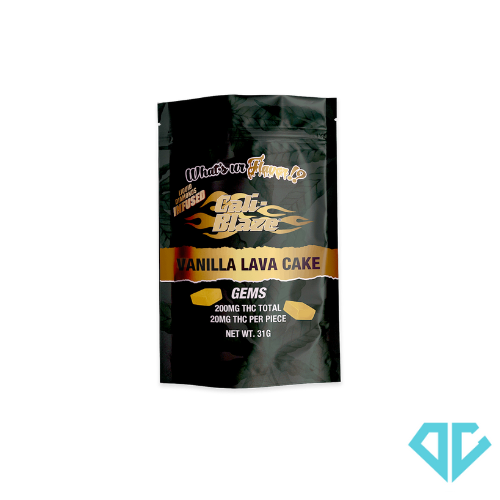 Photograph of product: Cali-Blaze Vanilla Lava Cake Gummies 200MG