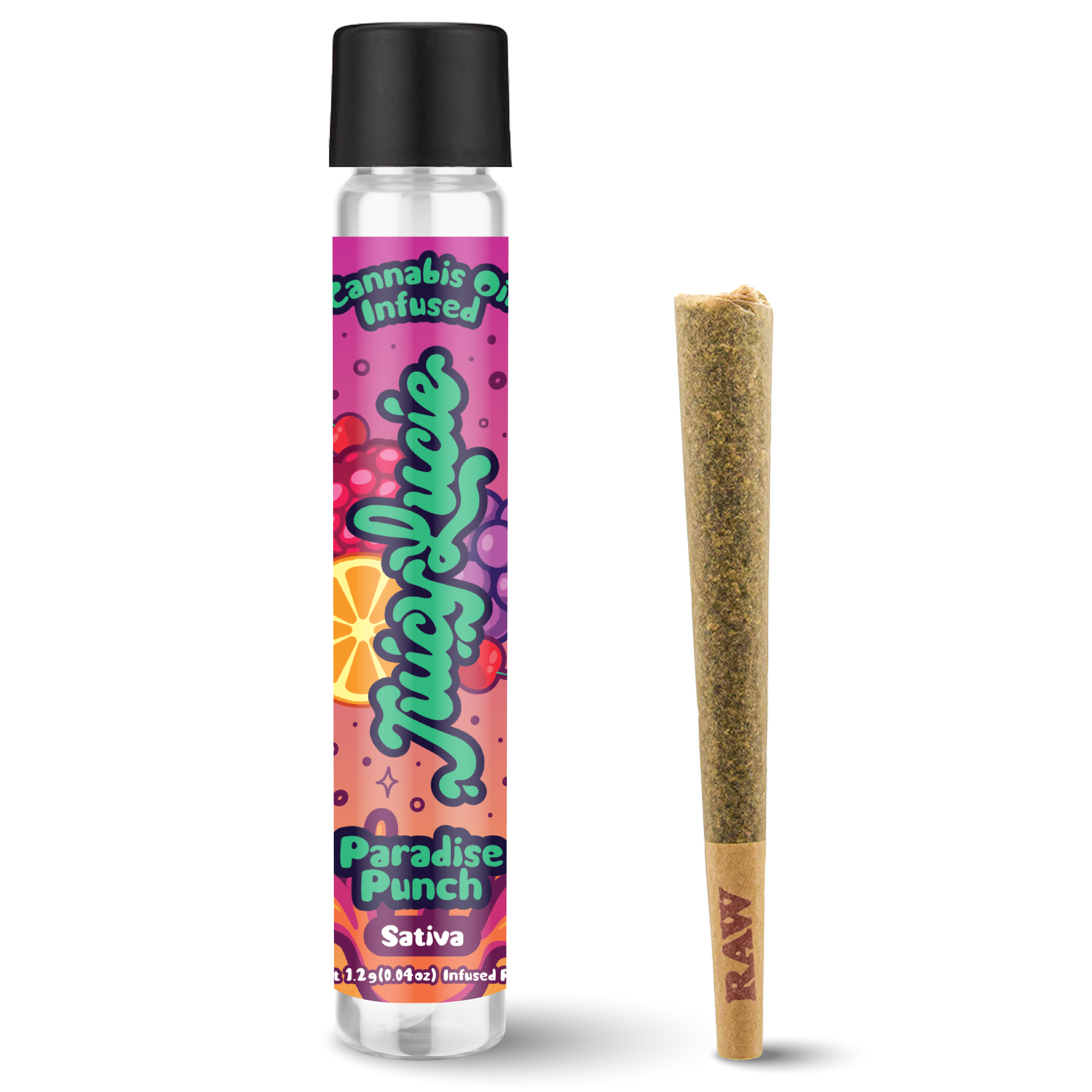 Photograph of Product: Juicy Lucie | Paradise Punch | Infused Pre Roll