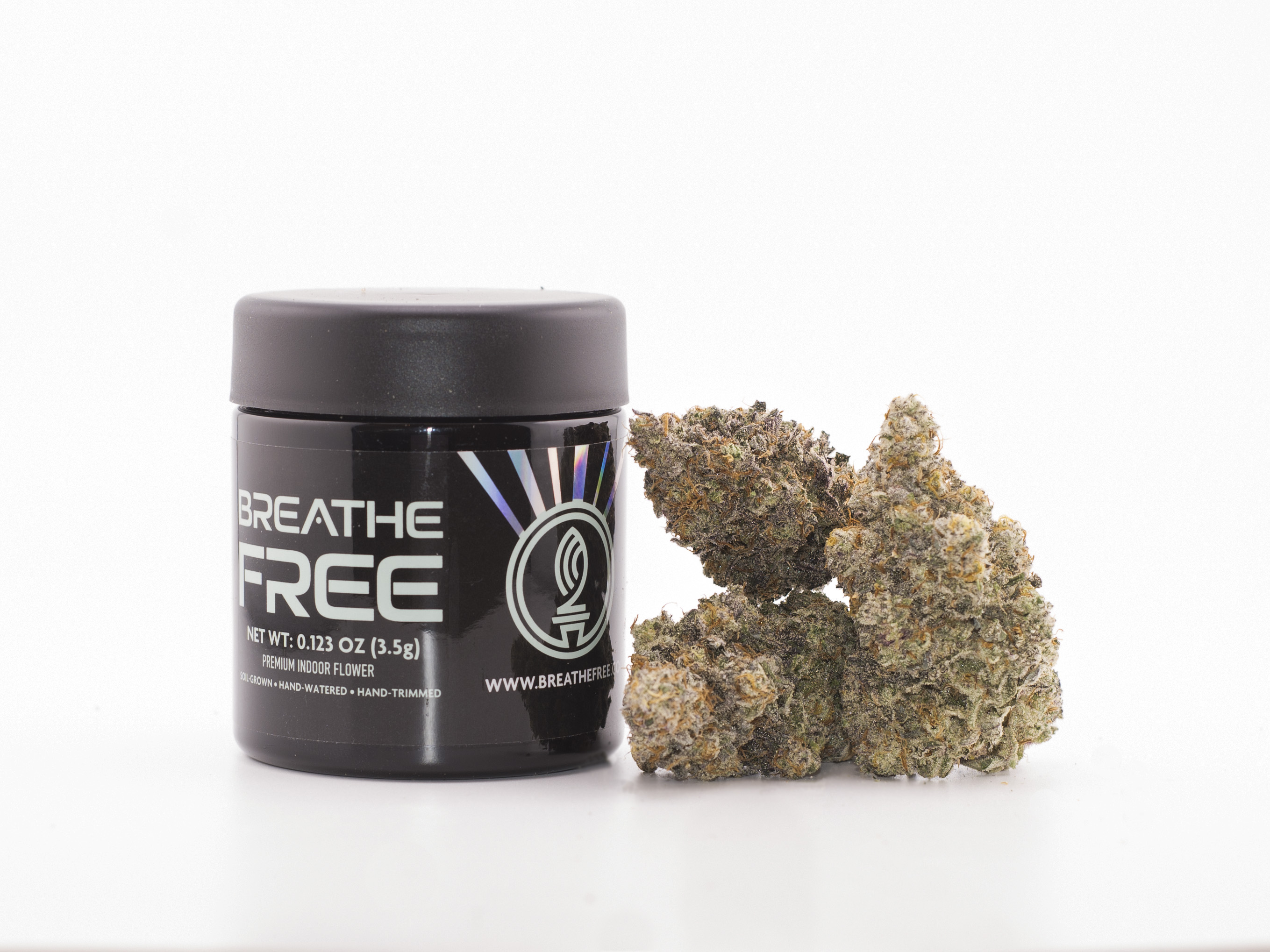Photograph of product: Breathe Free - Mt-N-Dew - Flower - 3.5g