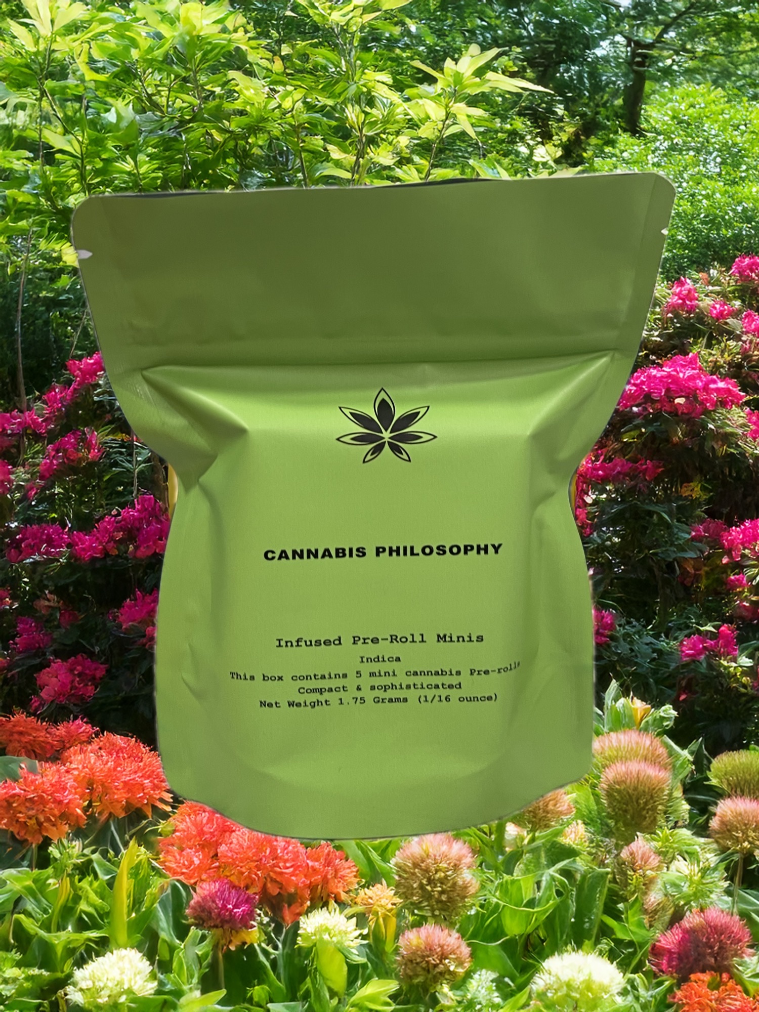 Photograph of product: Oui'd Philosophy - Jelly Donut - 2.5g/5pk - au chocolat Rosin Infused Prerolls