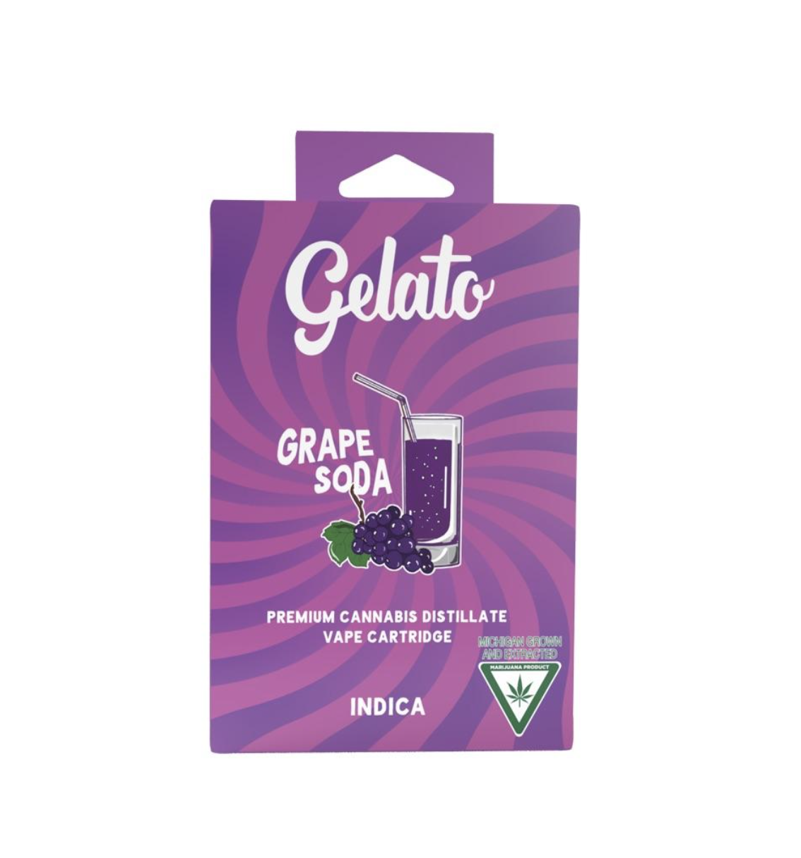 Photograph of product: Gelato: Grape Soda 1G Cartridge (I)