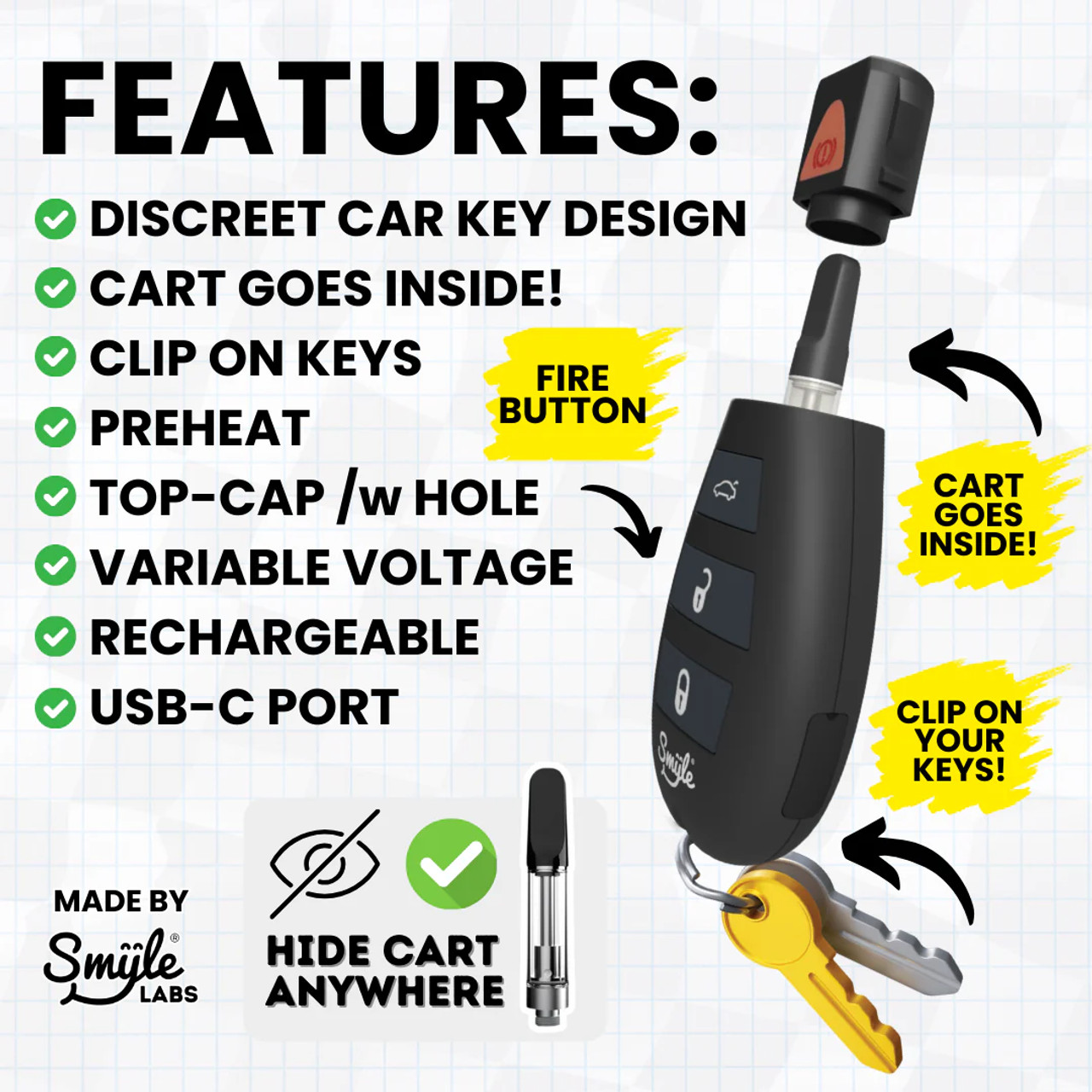 Photograph of product: Penjamin Car Key Variable Voltage Battery